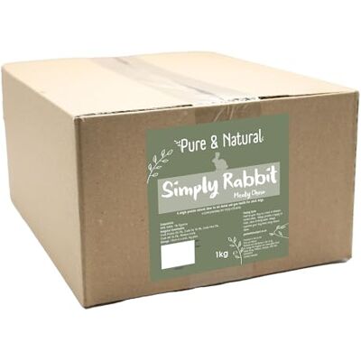 Pure & Natural Rabbit Meaty Sticks Natural Dog Chews, Low Fat & High Protein, Hypoallergenic & Grain Free Dog Treats 1kg Bulk Box Pure & Natural Rabbit Meaty Sticks Natural Dog Chews, Low Fat & High Protein, Hypoallergenic & Grain Free Dog Treats 1kg Bulk Box