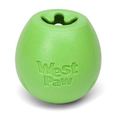 West Paw Echo Rumbl - Dog Toy, Green, 8cm West Paw Echo Rumbl - Dog Toy, Green, 8cm
