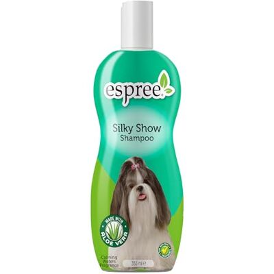 Espree Silky Show Shampoo for Dogs with Natural Safflower Oil & Silk Protein 3550ml Espree Silky Show Shampoo for Dogs with Natural Safflower Oil & Silk Protein 3550ml