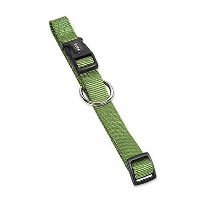 NOBBY NB HB CLAS Green Adjustable Collar - Pet Collar NOBBY NB HB CLAS Green Adjustable Collar - Pet Collar