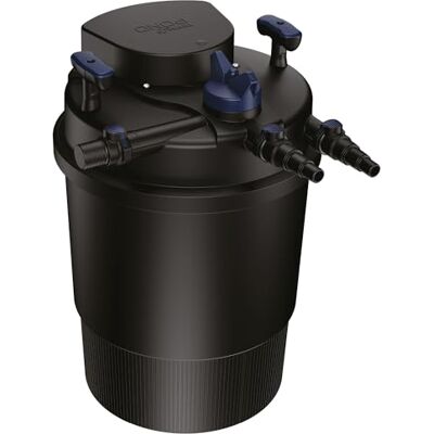 Fluval Pond Pressure-Flo 14000 Outdoor UV Pond Filter, High Performance for Crystal Clear Pond Water, for Ponds up to 14,000L Fluval Pond Pressure-Flo 14000 Outdoor UV Pond Filter, High Performance for Crystal Clear Pond Water, for Ponds up to 14,000L