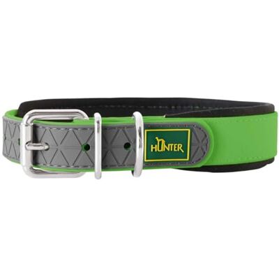 HUNTER Convenience Comfort Dog Collar Plastic Material Neoprene 45 S-M Apple Green HUNTER Convenience Comfort Dog Collar Plastic Material Neoprene 45 S-M Apple Green