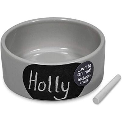 Petface Petface Chalkboard Dog Bowl - 20cm Petface Petface Chalkboard Dog Bowl - 20cm