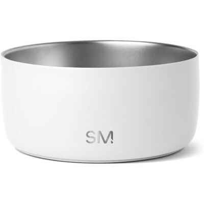 Simple Modern Stainless Steel Pet Water Bowl for Dogs & Cats Reusable Insulated Stainless Steel Food Bowls for Dog Cat No Tip No Slip BPA Free Bentley Collection Medium (32oz) Winter White Simple Modern Stainless Steel Pet Water Bowl for Dogs & Cats Reusable Insulated Stainless Steel Food Bowls for Dog Cat No Tip No Slip BPA Free Bentley Collection Medium (32oz) Winter White