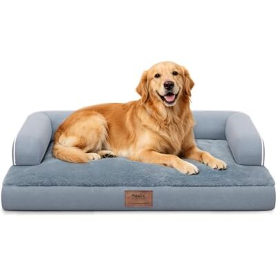 MEKIY Orthopedic Dog Bed for Large Dogs Orthopedic Washable Medium XL XL Large Dogs Memory Foam Couch Sofa Waterproof with Removable Cover MEKIY Orthopedic Dog Bed for Large Dogs Orthopedic Washable Medium XL XL Large Dogs Memory Foam Couch Sofa Waterproof with Removable Cover