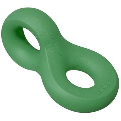 Ubbi Chew Toy for Medium to Large Dog Breeds, Durable Natural Rubber, Green Ubbi Chew Toy for Medium to Large Dog Breeds, Durable Natural Rubber, Green