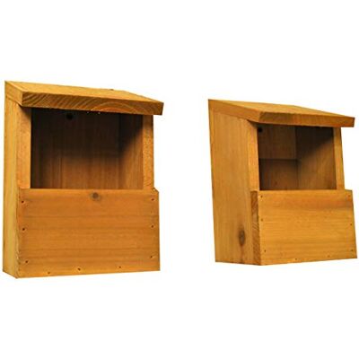 Selections - Wooden Robin Birdhouse - Garden - Bird House Selections - Wooden Robin Birdhouse - Garden - Bird House