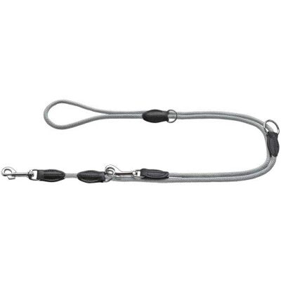 Hunter Eiby Freestyle Dog Leash - Adjustable, Gray, 200cm Hunter Eiby Freestyle Dog Leash - Adjustable, Gray, 200cm
