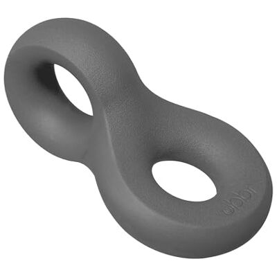 Ubbi Chew Toy for Medium to Large Dog Breeds, Durable Natural Rubber, Charcoal Ubbi Chew Toy for Medium to Large Dog Breeds, Durable Natural Rubber, Charcoal