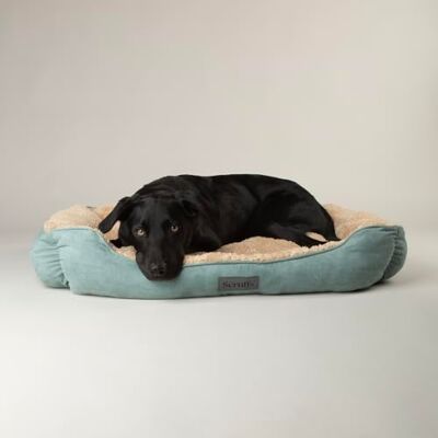 Scruffs Pet Bed - XL Green - Microfibre Microfiber Cozy Scruffs Pet Bed - XL Green - Microfibre Microfiber Cozy