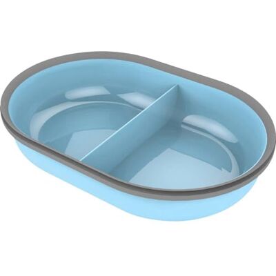SureFlap SureFeed Sure Petcare Split Pet Bowl with Integrated Seal, Compatible with Sure Petcare Microchip Pet Feeder with Sealed Lid, Works for Wet and Dry Food, Keeps Food Fresh, Blue SureFlap SureFeed Sure Petcare Split Pet Bowl with Integrated Seal, Compatible with Sure Petcare Microchip Pet Feeder with Sealed Lid, Works for Wet and Dry Food, Keeps Food Fresh, Blue
