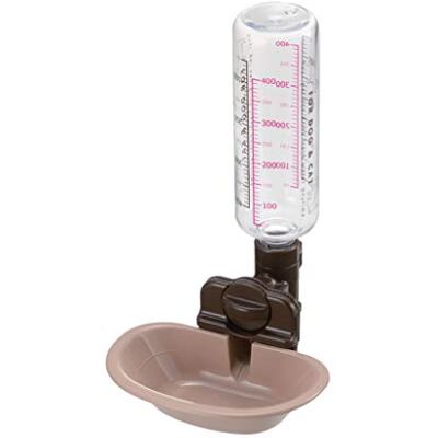 Richell Pet Water Dispenser, Gravity Fed, 15.9 oz, Brown, Cats and Dogs Richell Pet Water Dispenser, Gravity Fed, 15.9 oz, Brown, Cats and Dogs