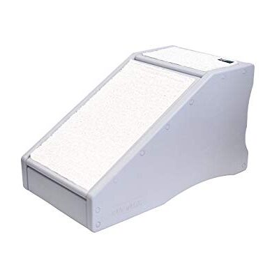 Pet Gear Stramp Stair and Ramp Combination, Dog/Cat Easy Step, Lightweight/Portable, Sturdy, ESSENTIAL GREY, Model Number: PG9916EG Pet Gear Stramp Stair and Ramp Combination, Dog/Cat Easy Step, Lightweight/Portable, Sturdy, ESSENTIAL GREY, Model Number: PG9916EG