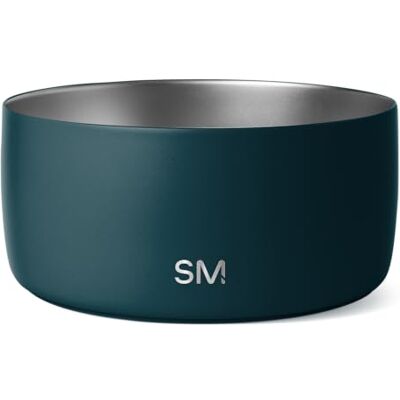 Simple Modern Stainless Steel Pet Water Bowl for Dogs & Cats Reusable Insulated Stainless Steel Food Bowls for Dog Cat No Tip No Slip BPA Free Bentley Collection Large (64oz) Riptide Simple Modern Stainless Steel Pet Water Bowl for Dogs & Cats Reusable Insulated Stainless Steel Food Bowls for Dog Cat No Tip No Slip BPA Free Bentley Collection Large (64oz) Riptide