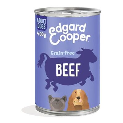 Edgard Cooper Grain-Free Adults Wet Dog Food for Puppies, Duck Chicken in Gravy 6 x 400g, Natural Dogs Food in Tins with Fresh Meat, High Protein, Hypoallergenic, No Added Sugar Edgard Cooper Grain-Free Adults Wet Dog Food for Puppies, Duck Chicken in Gravy 6 x 400g, Natural Dogs Food in Tins with Fresh Meat, High Protein, Hypoallergenic, No Added Sugar