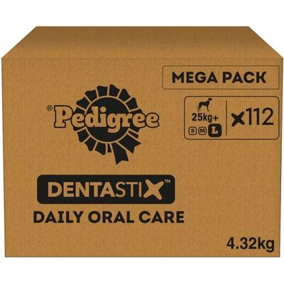 Pedigree DentaStix 112 Sticks - Dog Dental Chews for Large Dogs Pedigree DentaStix 112 Sticks - Dog Dental Chews for Large Dogs