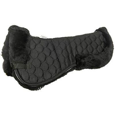 HKM Sattelkissen Lammfell Passform 17-17.5 Zoll - Saddle pad HKM Sattelkissen Lammfell Passform 17-17.5 Zoll - Saddle pad