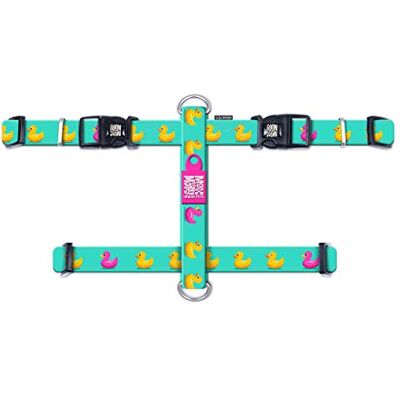Max & Molly Urban Pets Max & Molly Dog Harness in H-Shape, Ultra Comfortable Neoprene Harness for Small Dogs, Ducklings/S, Padded, Safe & Ultralight Comfort for Your Faithful Companion Max & Molly Urban Pets Max & Molly Dog Harness in H-Shape, Ultra Comfortable Neoprene Harness for Small Dogs, Ducklings/S, Padded, Safe & Ultralight Comfort for Your Faithful Companion