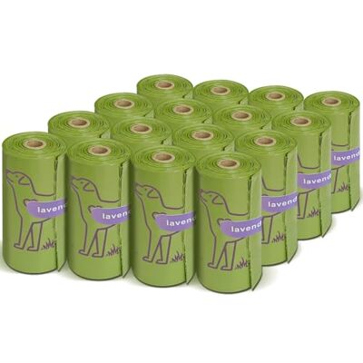 Wowflash 480 Count Lavender Scented 13” x 9” Dog Poop Bags Rolls, Leakproof Strong & Sturdy Poop Bags for Dogs, Dog Bags for Poop, Doggie Cat Poop Bags Cats Litter, Waste Bags Poppy Trash Bags for Doggy Pets Wowflash 480 Count Lavender Scented 13” x 9” Dog Poop Bags Rolls, Leakproof Strong & Sturdy Poop Bags for Dogs, Dog Bags for Poop, Doggie Cat Poop Bags Cats Litter, Waste Bags Poppy Trash Bags for Doggy Pets