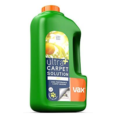Vax Ultra+ Pet 1.5L Carpet Cleaner Solution, Stain Remover Shampoo, Citrus Burst Scent, Neutralises Pet Odours, 1-9-137770, Green Vax Ultra+ Pet 1.5L Carpet Cleaner Solution, Stain Remover Shampoo, Citrus Burst Scent, Neutralises Pet Odours, 1-9-137770, Green