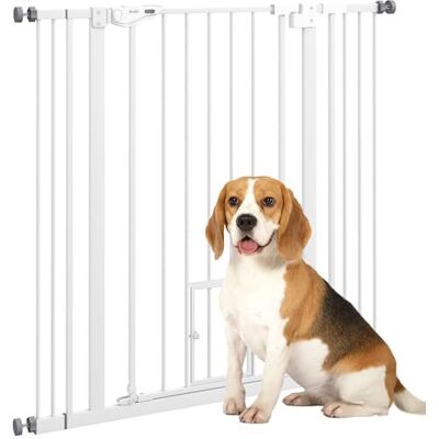 PawHut - StairsGate - Cat door - Auto close - Pet Gate PawHut - StairsGate - Cat door - Auto close - Pet Gate