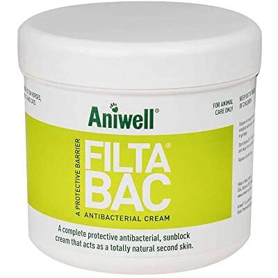 Aniwell () FiltaBac Antibacterial Sunblock for Animals 500g tub Aniwell () FiltaBac Antibacterial Sunblock for Animals 500g tub
