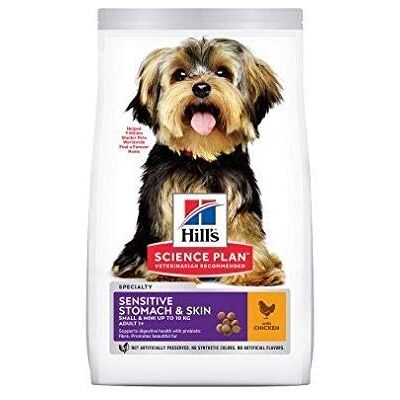 Hill Science Plan Adult 1+ Sensitive Stomach & Skin Small & Mini Chicken 2 x 6kg Delicious Dry Food for Small Breed Adult Dogs Easy to Digest & with Prebiotics Support Digestive System Hill Science Plan Adult 1+ Sensitive Stomach & Skin Small & Mini Chicken 2 x 6kg Delicious Dry Food for Small Breed Adult Dogs Easy to Digest & with Prebiotics Support Digestive System