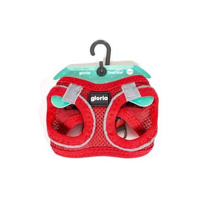 GLORIA LO MEJOR PARA TU MEJOR AMIGO Gloria Harness for Dog Trek Star 29.5-32.5 cm 41.5-43 cm Red S GLORIA LO MEJOR PARA TU MEJOR AMIGO Gloria Harness for Dog Trek Star 29.5-32.5 cm 41.5-43 cm Red S