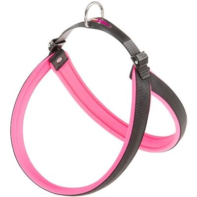 Ferplast Harness for Large Dogs AGILA FLUO 8 Dog Harness with Soft Padding, Quick Release and Attachment System, Chest Size 69-77 cm. Pink Ferplast Harness for Large Dogs AGILA FLUO 8 Dog Harness with Soft Padding, Quick Release and Attachment System, Chest Size 69-77 cm. Pink