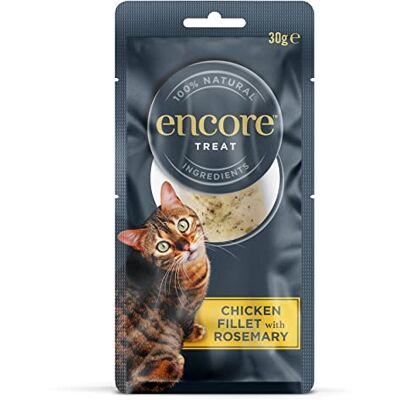 Encore - Chicken Fillet With Rosemary Loin - Cat Treats Encore - Chicken Fillet With Rosemary Loin - Cat Treats