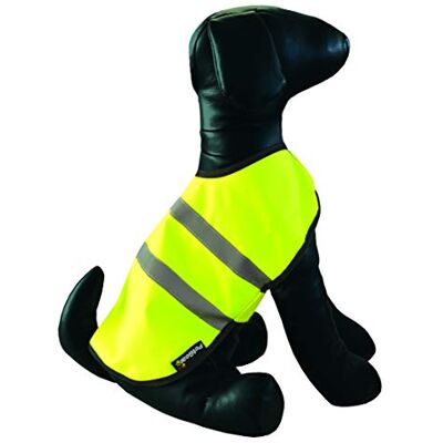 HAPPYPET Pet Gear High Visibility Dog Coat Water Resistant Reflective Outdoor Jacket Warm Comfortable Windproof Adjustable Easy to Wear for All Breeds 24” HAPPYPET Pet Gear High Visibility Dog Coat Water Resistant Reflective Outdoor Jacket Warm Comfortable Windproof Adjustable Easy to Wear for All Breeds 24”