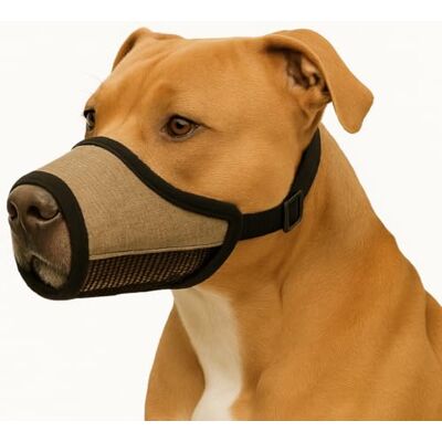 Flamingo Muzzle Nobit Beige XL 59-80cm Flamingo Muzzle Nobit Beige XL 59-80cm