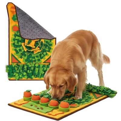Wintem Interactive Olfactory Mat for Dogs 79 x 48.5 cm Interactive Toys for Indoor Dogs, Washable, Non-Slip to Stimulate Smell and Reduce Boredom and Stress Wintem Interactive Olfactory Mat for Dogs 79 x 48.5 cm Interactive Toys for Indoor Dogs, Washable, Non-Slip to Stimulate Smell and Reduce Boredom and Stress