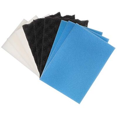 LTWHOME Replacement Foam Set Fit for Blagdon Mini-Pond Filter 4500L and 6000L Models (Pack of 3 Sets) LTWHOME Replacement Foam Set Fit for Blagdon Mini-Pond Filter 4500L and 6000L Models (Pack of 3 Sets)