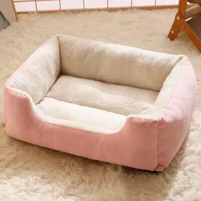 Hruile Orthopedic Dog Sofa Bed Pet Crate Mattress Cushion Pet Bed Mat 45x30x13cm, Soft Dog Couch Cushion with Bolster, Washable Large Sleeping Mat, Calming Crate Pad, Non-Slip Bottom Hruile Orthopedic Dog Sofa Bed Pet Crate Mattress Cushion Pet Bed Mat 45x30x13cm, Soft Dog Couch Cushion with Bolster, Washable Large Sleeping Mat, Calming Crate Pad, Non-Slip Bottom