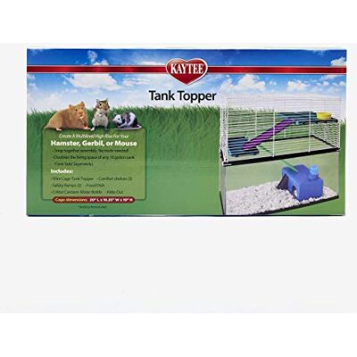 Kaytee 10 Gallon Aquarium Tank Topper Add On Habitat for Pet Gerbils, Hamsters or Mice Kaytee 10 Gallon Aquarium Tank Topper Add On Habitat for Pet Gerbils, Hamsters or Mice