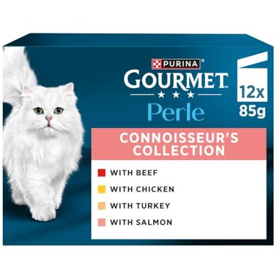 Purina - Perle Connoisseurs Collection Gravy Wet Cat Food - 12x85G Purina - Perle Connoisseurs Collection Gravy Wet Cat Food - 12x85G
