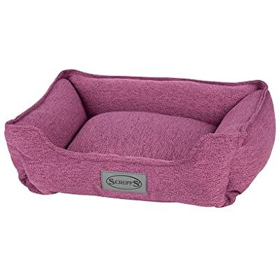 Scruffs - Bed Denim - Berry - Small - Pet Bed Scruffs - Bed Denim - Berry - Small - Pet Bed