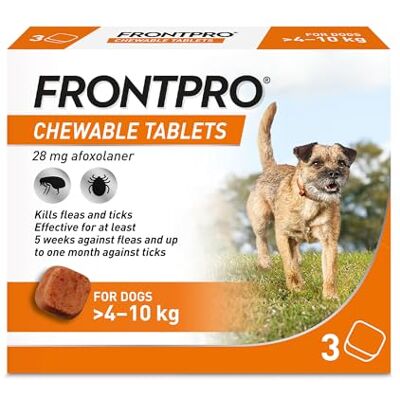 FRONTPRO - FleaTick - 4-10kg - Chewable Tablets FRONTPRO - FleaTick - 4-10kg - Chewable Tablets