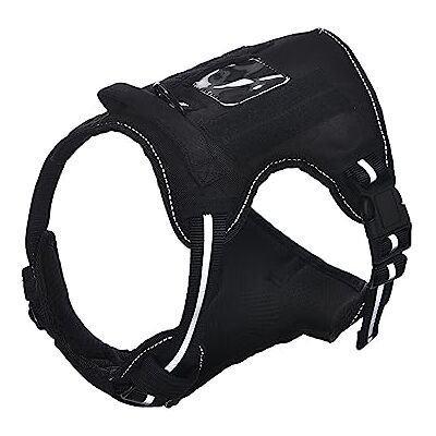 Basics YJ9802403-XL Dog Harness - No Pull, Black, XL Basics YJ9802403-XL Dog Harness - No Pull, Black, XL