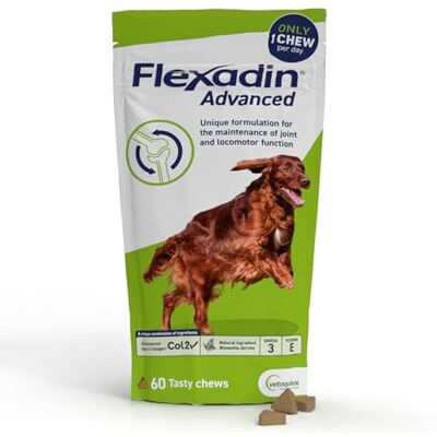 Vétoquinol Flexadin Advanced Dog Joint Care - 60 Tablets Vétoquinol Flexadin Advanced Dog Joint Care - 60 Tablets