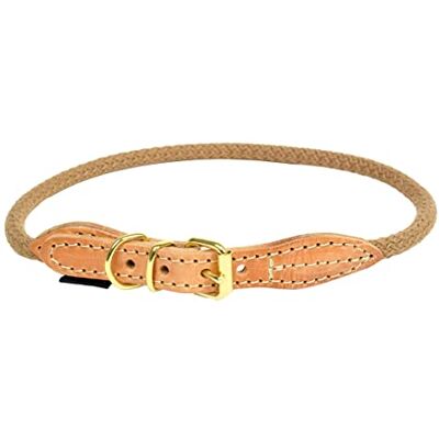 duvoplus , Halsband aus robustem und weichem Nylon mit Leder-Finish GA me Explor Forest, Größe XL – 62 – 66 cm/8 mm, Farbe Taupe, ideal für Spaziergänge und abenteuerliche Expeditionen duvoplus , Halsband aus robustem und weichem Nylon mit Leder-Finish GA me Explor Forest, Größe XL – 62 – 66 cm/8 mm, Farbe Taupe, ideal für Spaziergänge und abenteuerliche Expeditionen