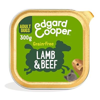 Edgard & Cooper Edgard Cooper Grain-Free Wet Dog Food for Adult Dogs, LambBeef 18 x 300g, Natural Dogs Food in Cup with Fresh Meat Amino Acids, Gluten-Free, High Protein Edgard & Cooper Edgard Cooper Grain-Free Wet Dog Food for Adult Dogs, LambBeef 18 x 300g, Natural Dogs Food in Cup with Fresh Meat Amino Acids, Gluten-Free, High Protein