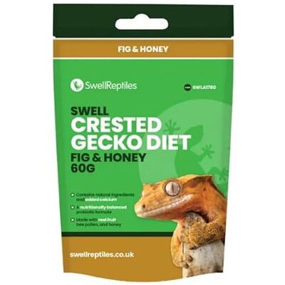 Swell Reptiles Crested Gecko Diet Assorted Flavours (Fig & Honey) Swell Reptiles Crested Gecko Diet Assorted Flavours (Fig & Honey)