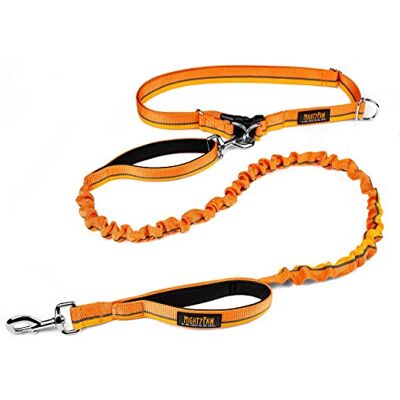 Mighty Paw Hands Free Dog Leash, Bungee Waist Belt, Walking Hands-Free Dog Leash for Jogging.Hands Free Leash for Large, Medium and Small Dogs.Waist Belt Dog Leash, 36-48 Inch, Up Mighty Paw Hands Free Dog Leash, Bungee Waist Belt, Walking Hands-Free Dog Leash for Jogging.Hands Free Leash for Large, Medium and Small Dogs.Waist Belt Dog Leash, 36-48 Inch, Up