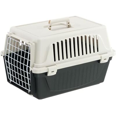 Ferplast Cat Carrier Small Dog Carrier, Secure, Practical, Easy to Clean, Durable Pet Dog/Cat Travel Box Cage up to 5 Kg. 48 x 32.5 x h 29 cm. Black Ferplast Cat Carrier Small Dog Carrier, Secure, Practical, Easy to Clean, Durable Pet Dog/Cat Travel Box Cage up to 5 Kg. 48 x 32.5 x h 29 cm. Black
