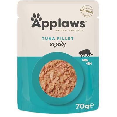 Applaws Natural Pouches Tuna Fillet in Jelly - Cat Food Applaws Natural Pouches Tuna Fillet in Jelly - Cat Food