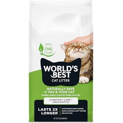 World's Best Cat Litter , comfort care unscented, 6.80kg World's Best Cat Litter , comfort care unscented, 6.80kg