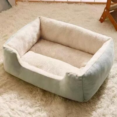 Hruile Orthopedic Dog Sofa Bed Pet Crate Mattress Cushion Pet Bed Mat 80x60x13cm, Soft Dog Couch Cushion with Bolster, Washable Large Sleeping Mat, Calming Crate Pad, Non-Slip Bottom Hruile Orthopedic Dog Sofa Bed Pet Crate Mattress Cushion Pet Bed Mat 80x60x13cm, Soft Dog Couch Cushion with Bolster, Washable Large Sleeping Mat, Calming Crate Pad, Non-Slip Bottom