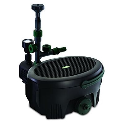 Blagdon Inpond 6-in-1 9000 Easy Care Clean Pond Solution, 49.5w Pond Pump & Filter with UV Clarifier for Algae Control and Clear Water, LED Light, 4 Fountain Heads, for Ponds Up to 9,000L, Green Blagdon Inpond 6-in-1 9000 Easy Care Clean Pond Solution, 49.5w Pond Pump & Filter with UV Clarifier for Algae Control and Clear Water, LED Light, 4 Fountain Heads, for Ponds Up to 9,000L, Green